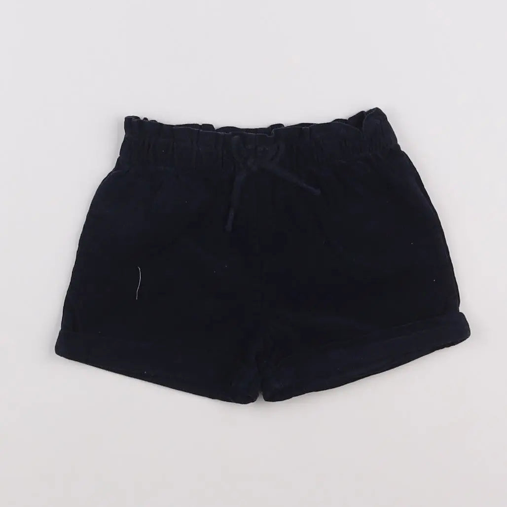 Vertbaudet - short bleu - 18 mois