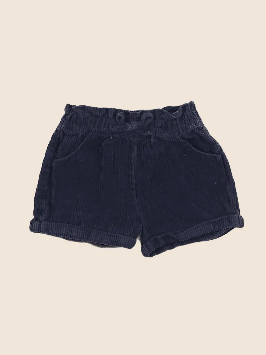 Vertbaudet - short bleu - 9 mois