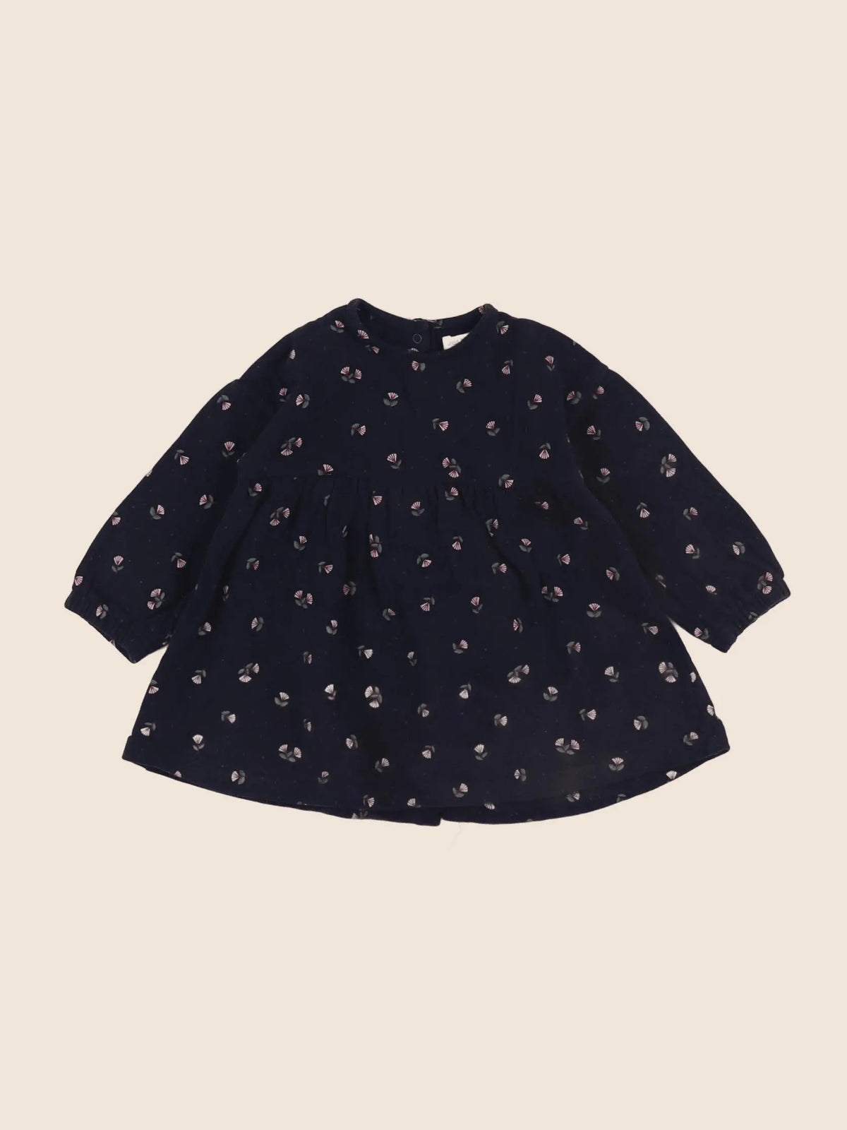 Vertbaudet - robe bleu - 18 mois