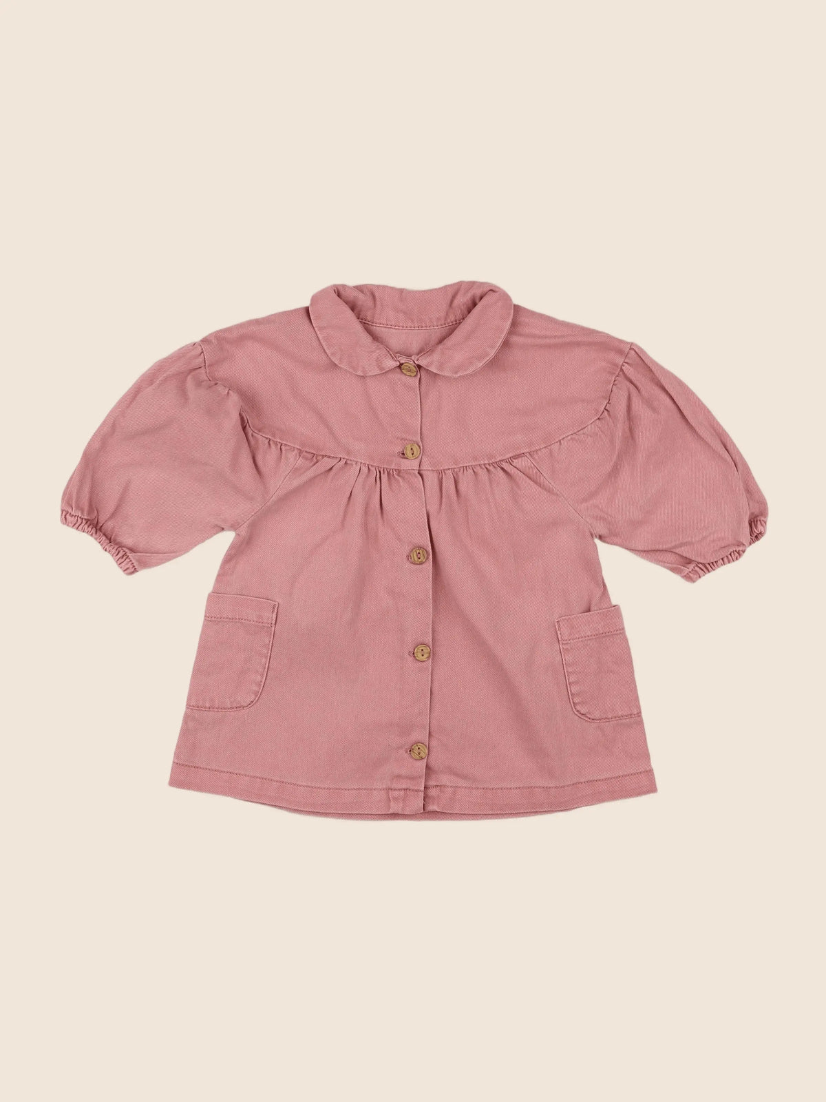 Vertbaudet - robe rose - 12 mois