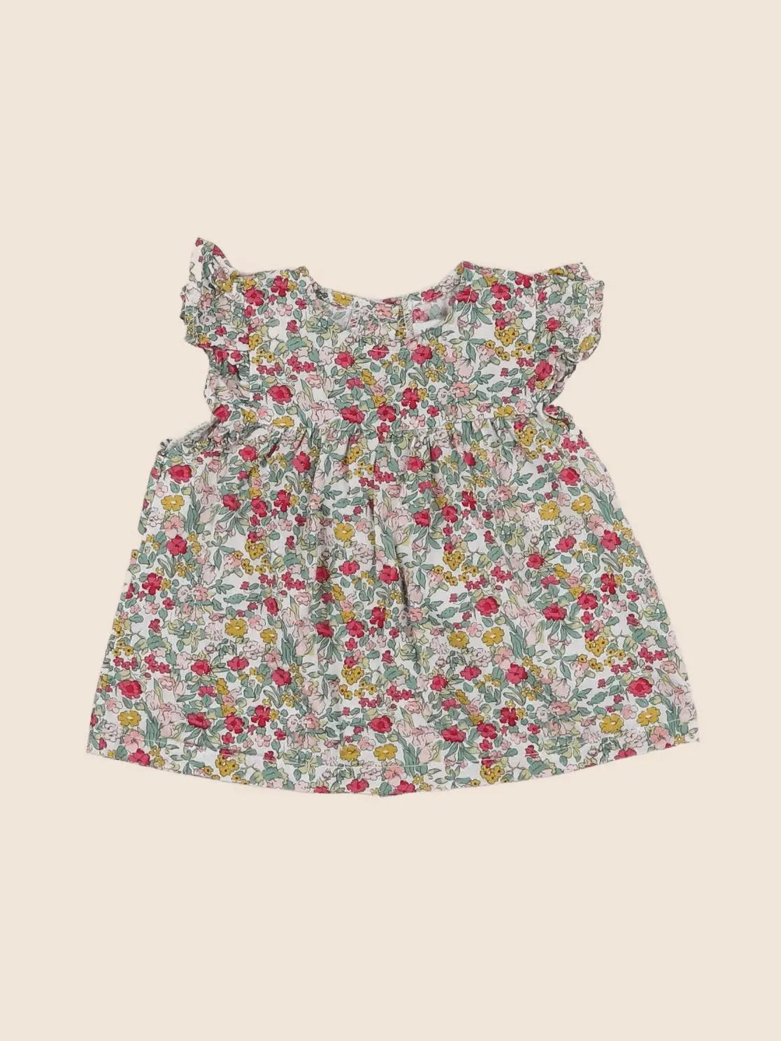 Vertbaudet - blouse multicolore - 6 mois