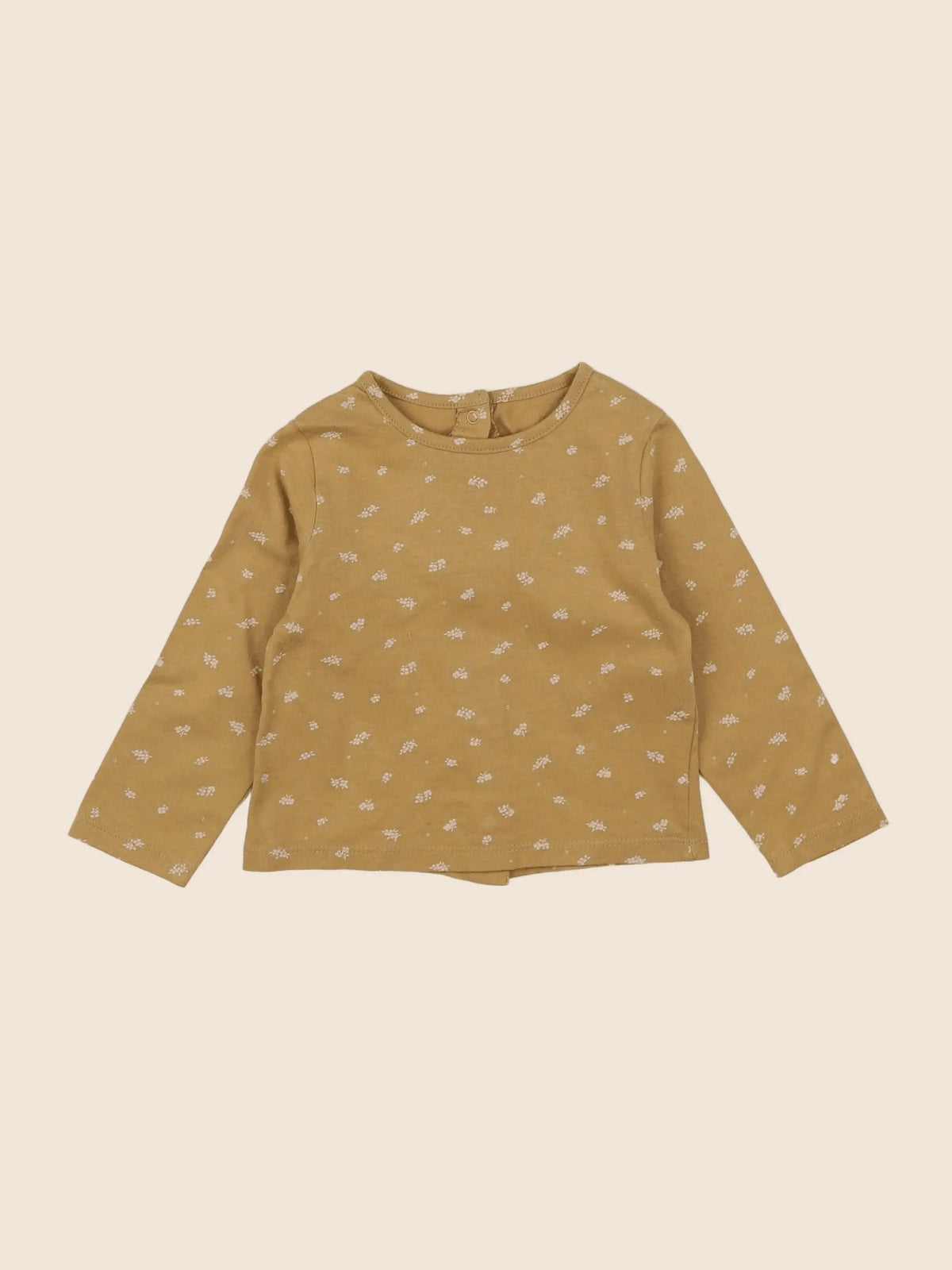 Vertbaudet - tee-shirt jaune - 9 mois