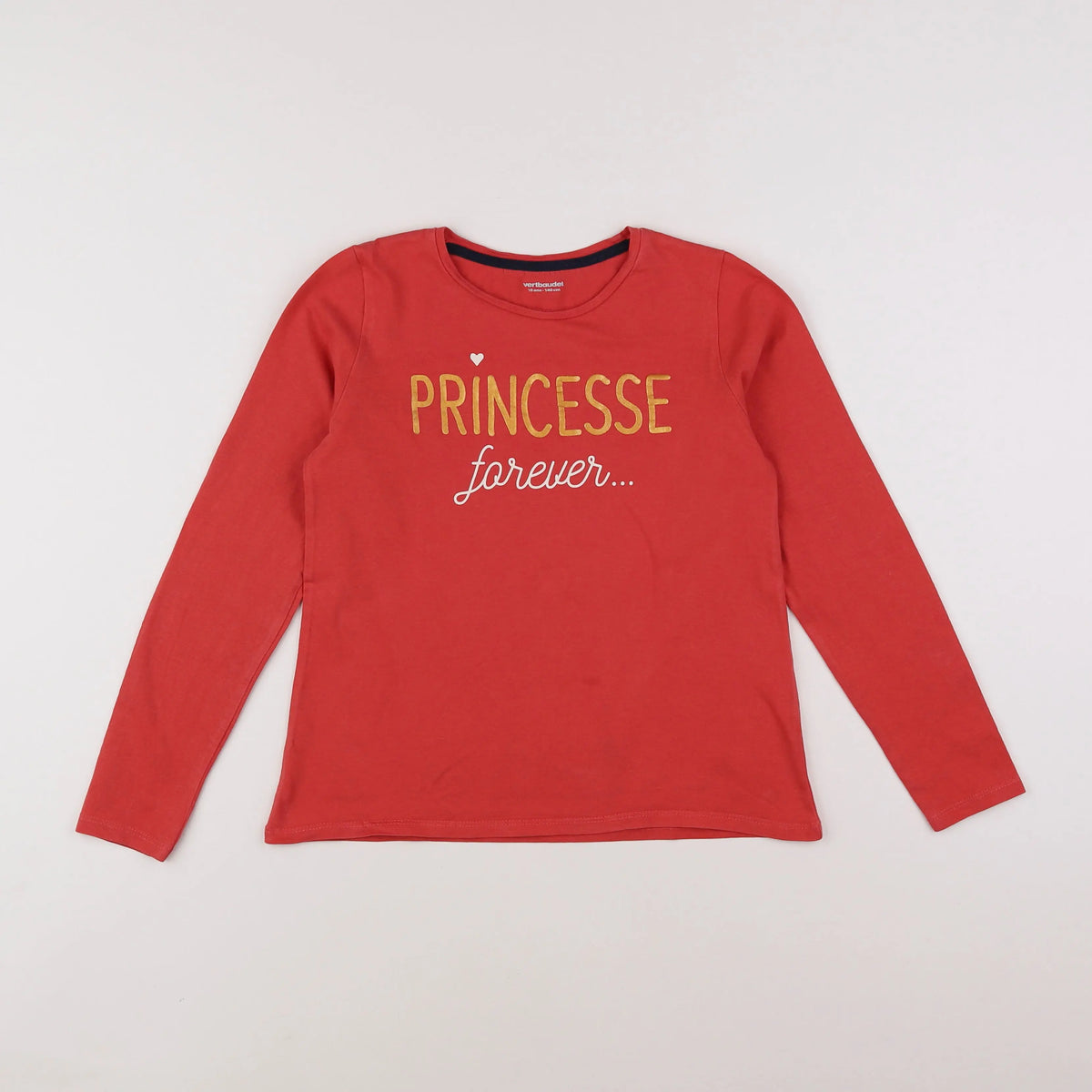 Vertbaudet - tee-shirt rose - 10 ans