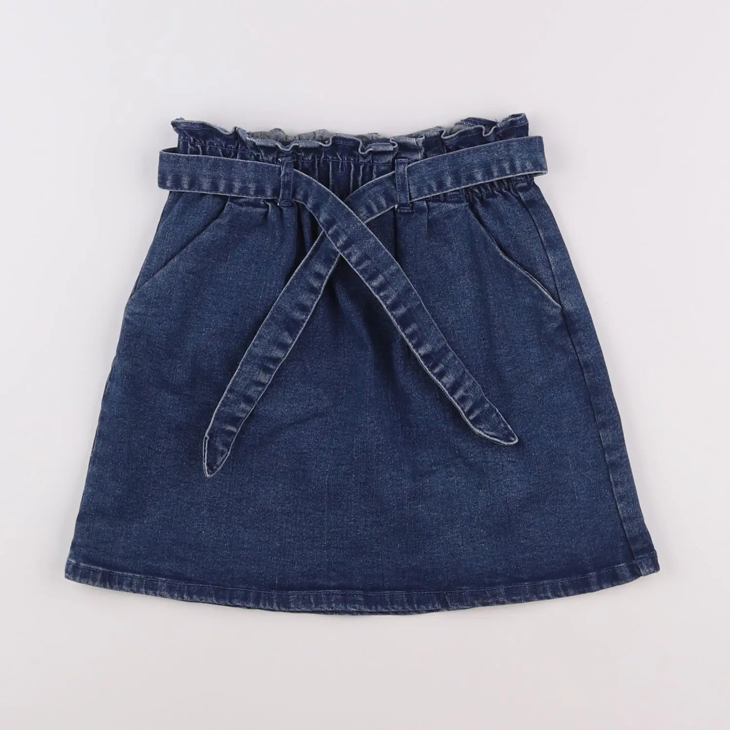 Vertbaudet - jupe bleu - 10 ans