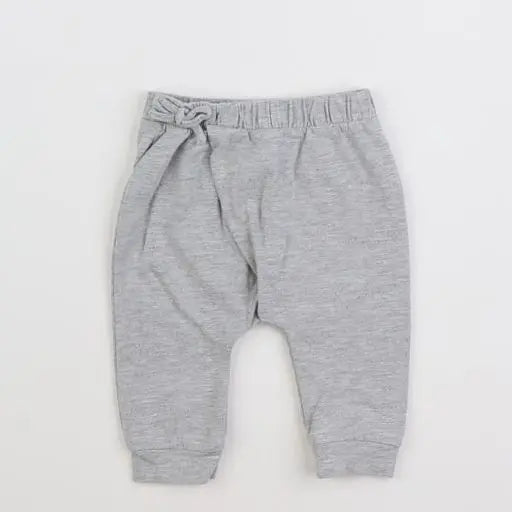 Vertbaudet - pantalon gris - 6 mois