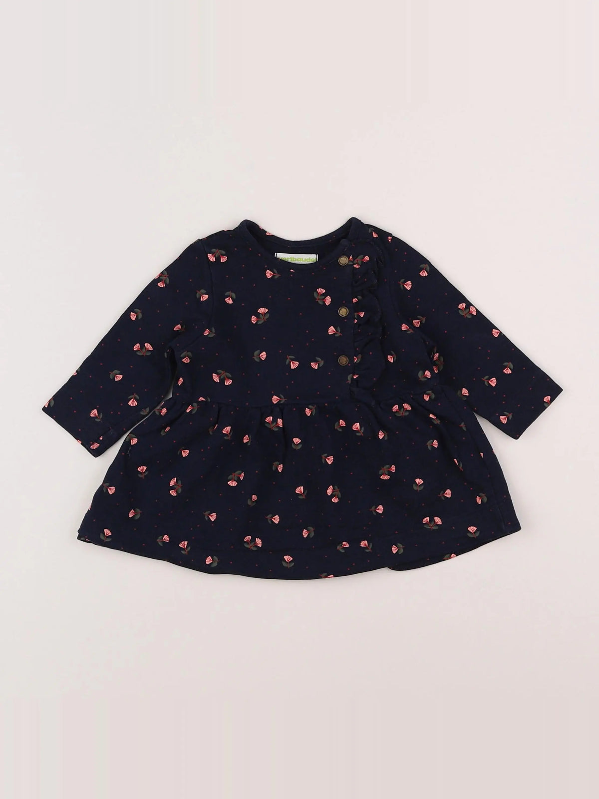 Vertbaudet - robe bleu - 6 mois