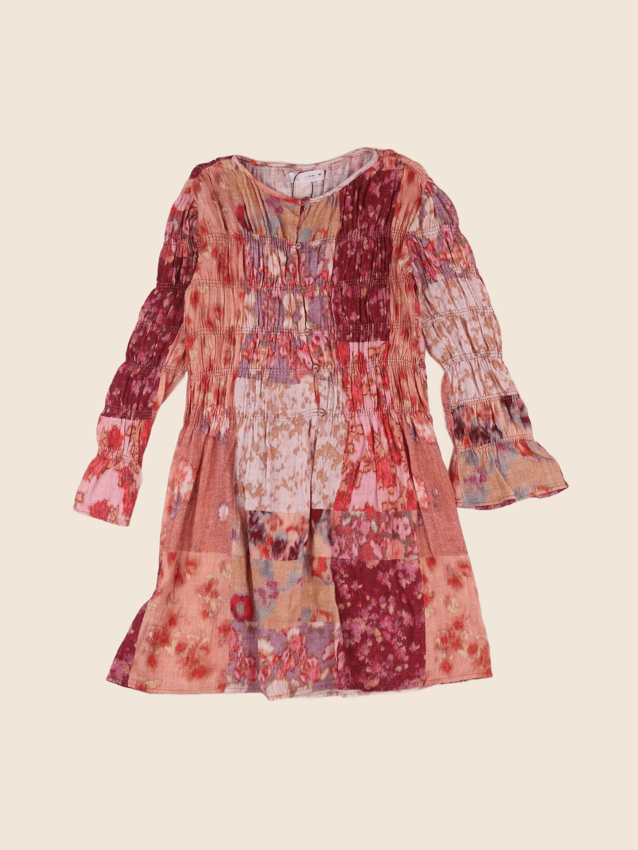 Zara - robe multicolore - 13/14 ans