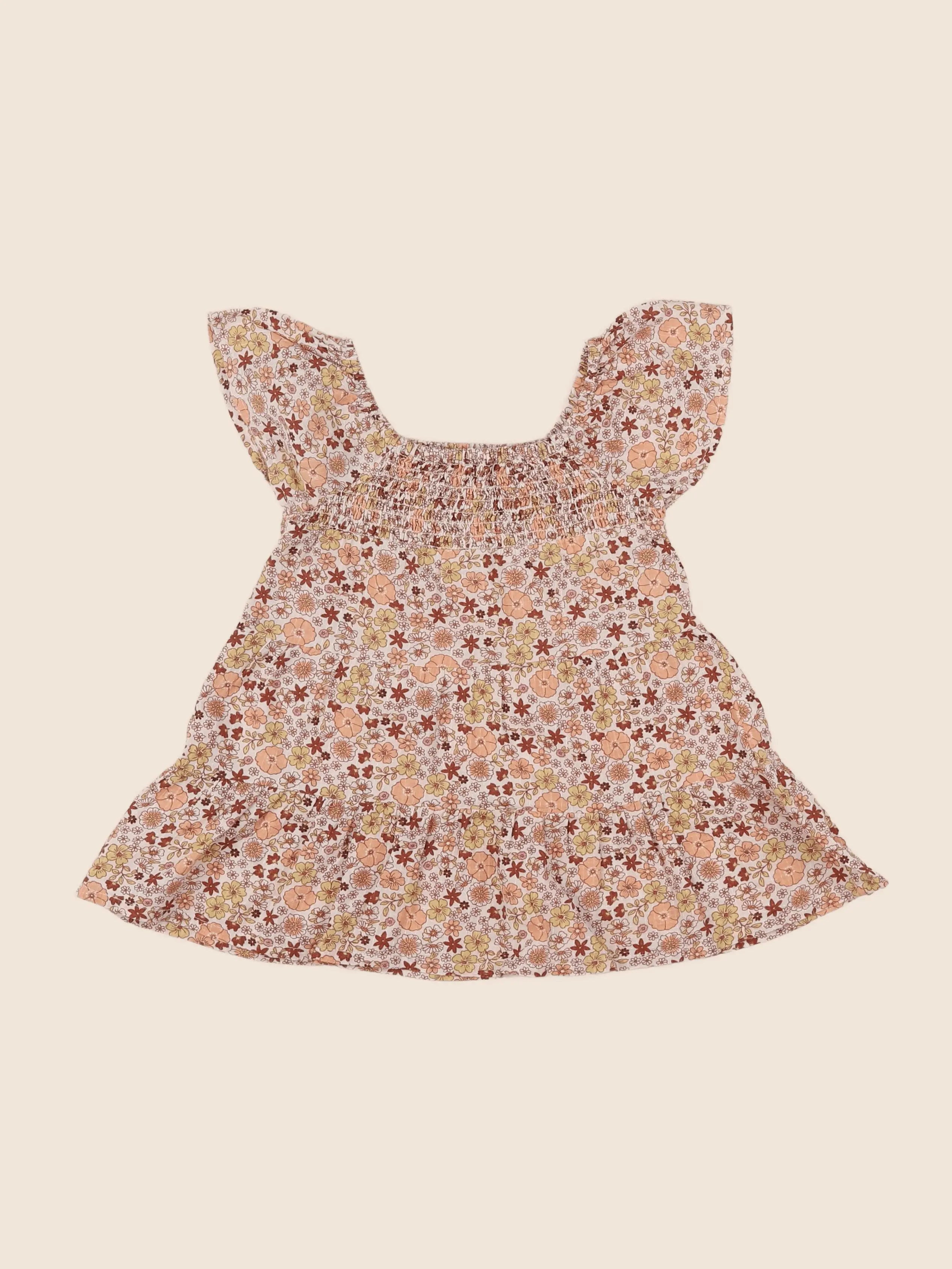 Vertbaudet - robe multicolore - 18 mois