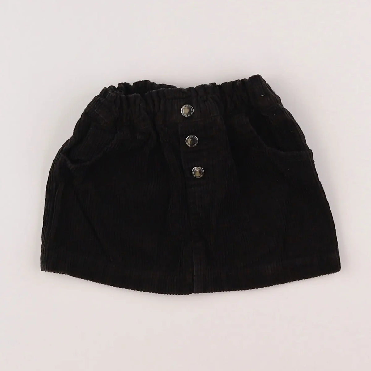 Vertbaudet - jupe gris - 12 mois