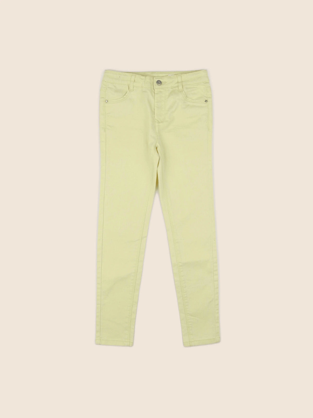 Vertbaudet - pantalon jaune - 9 ans
