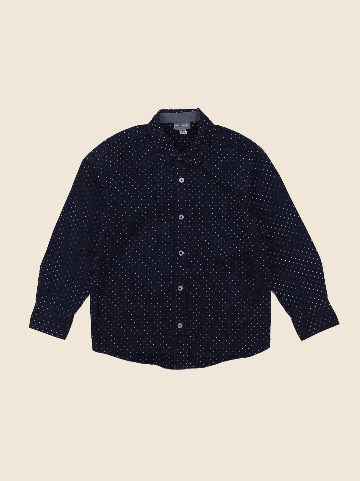 Vertbaudet - chemise bleu - 8 ans