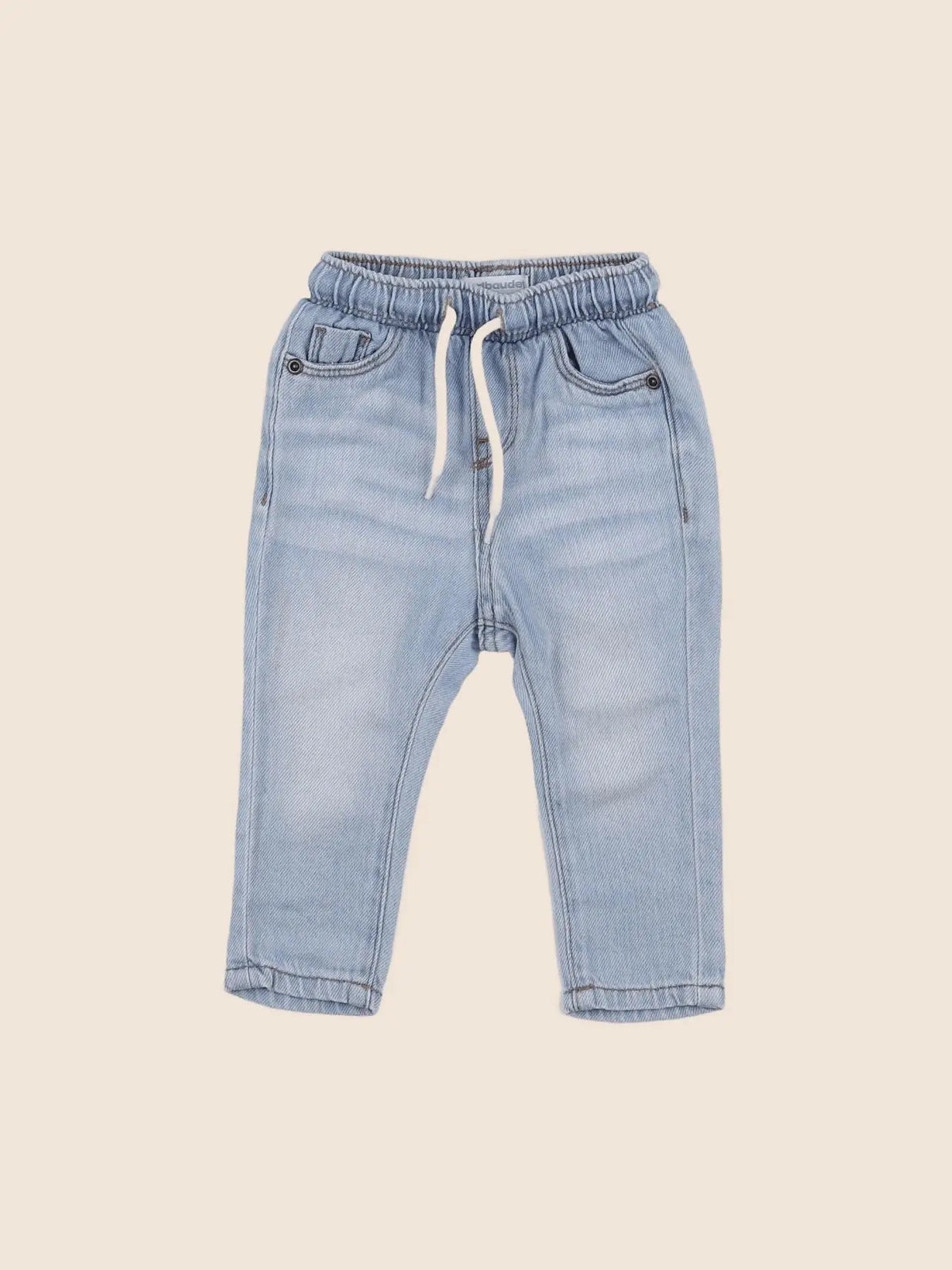 Vertbaudet - jean bleu - 6 mois