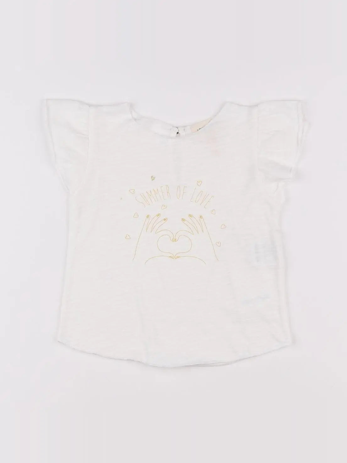 Louis Louise - tee-shirt blanc - 12 mois