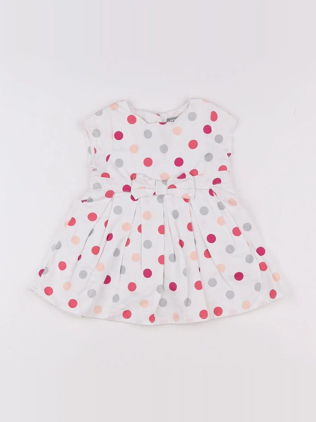 Vertbaudet - robe blanc - 6 mois