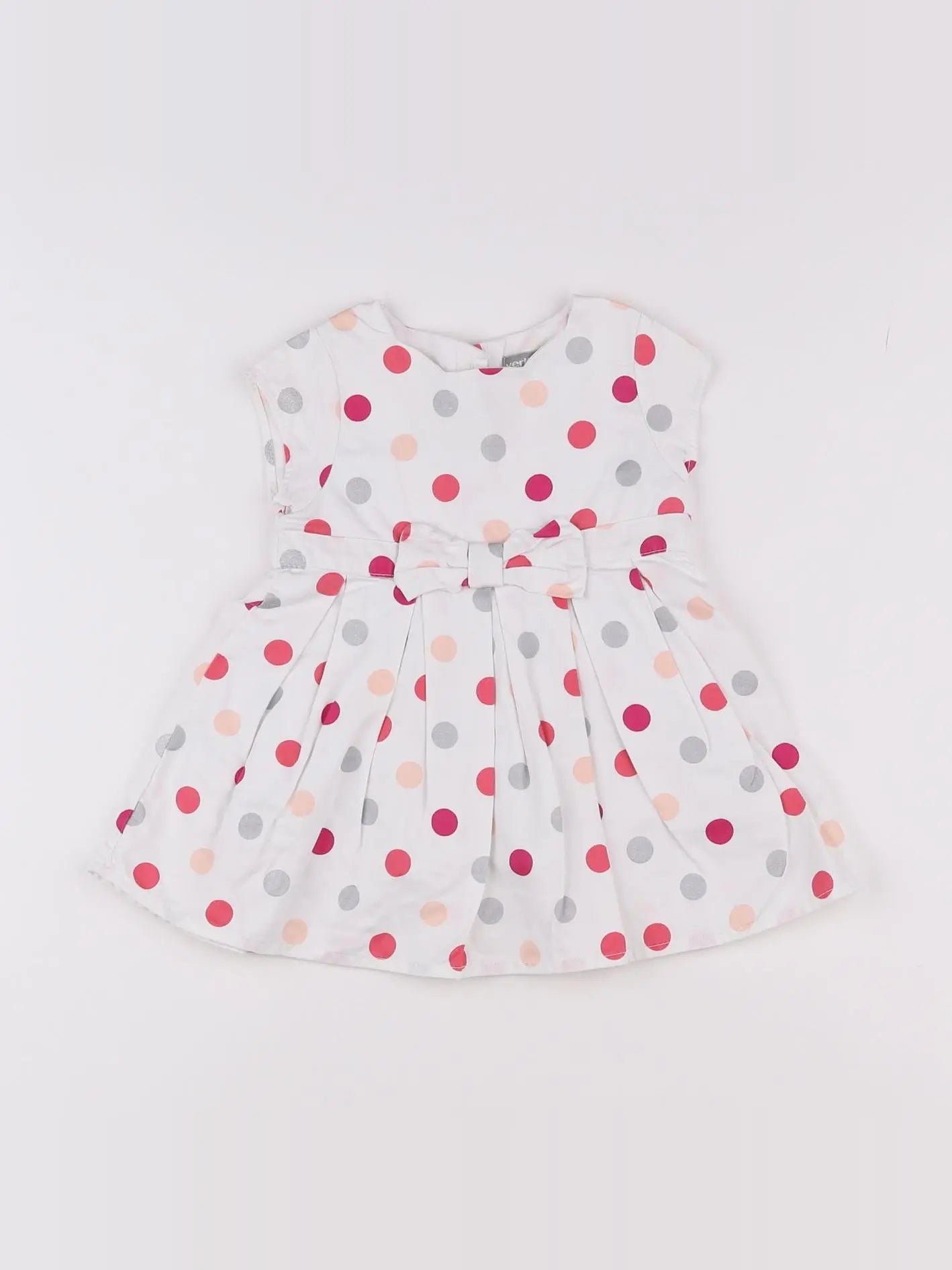 Vertbaudet - robe blanc - 6 mois