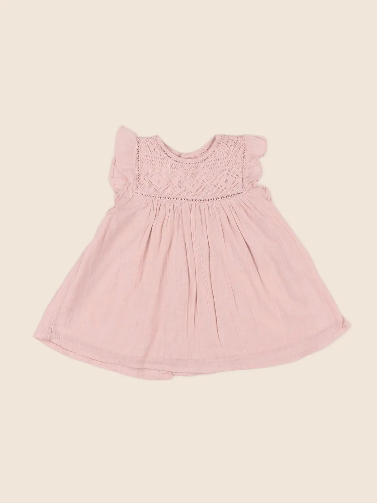 Vertbaudet - robe rose - 3 mois