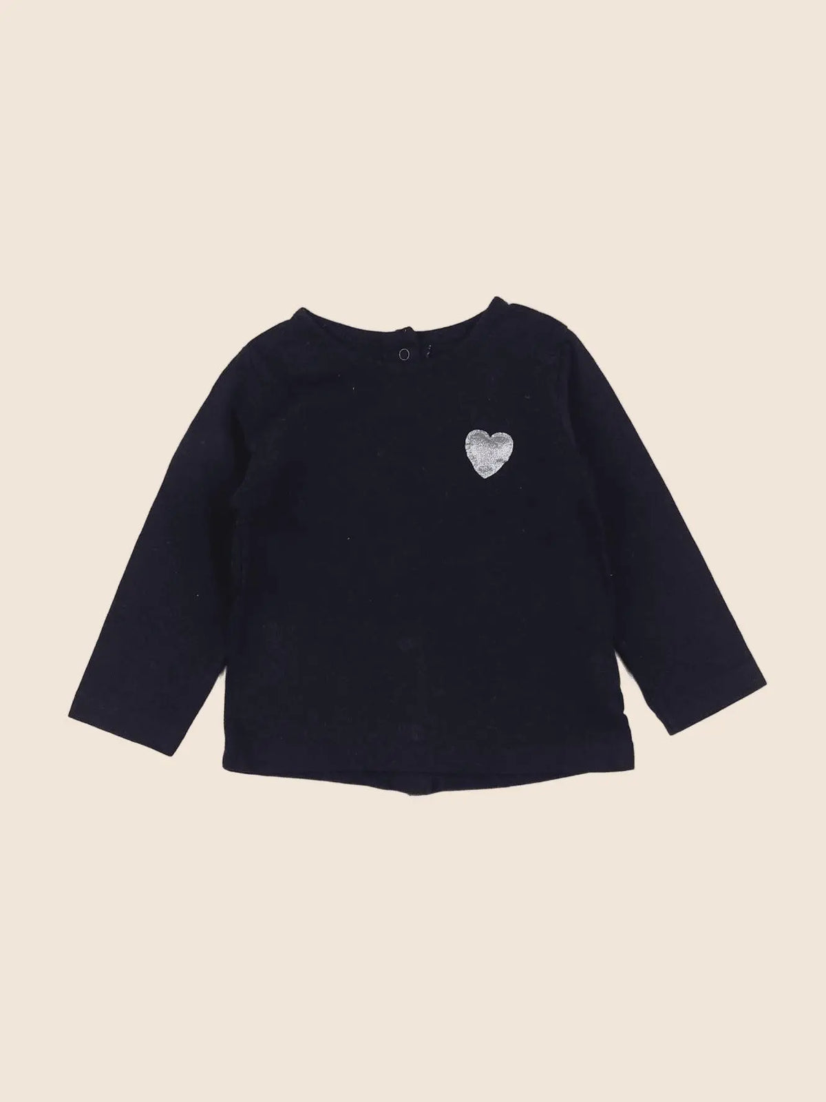 Vertbaudet - tee-shirt bleu - 6 mois