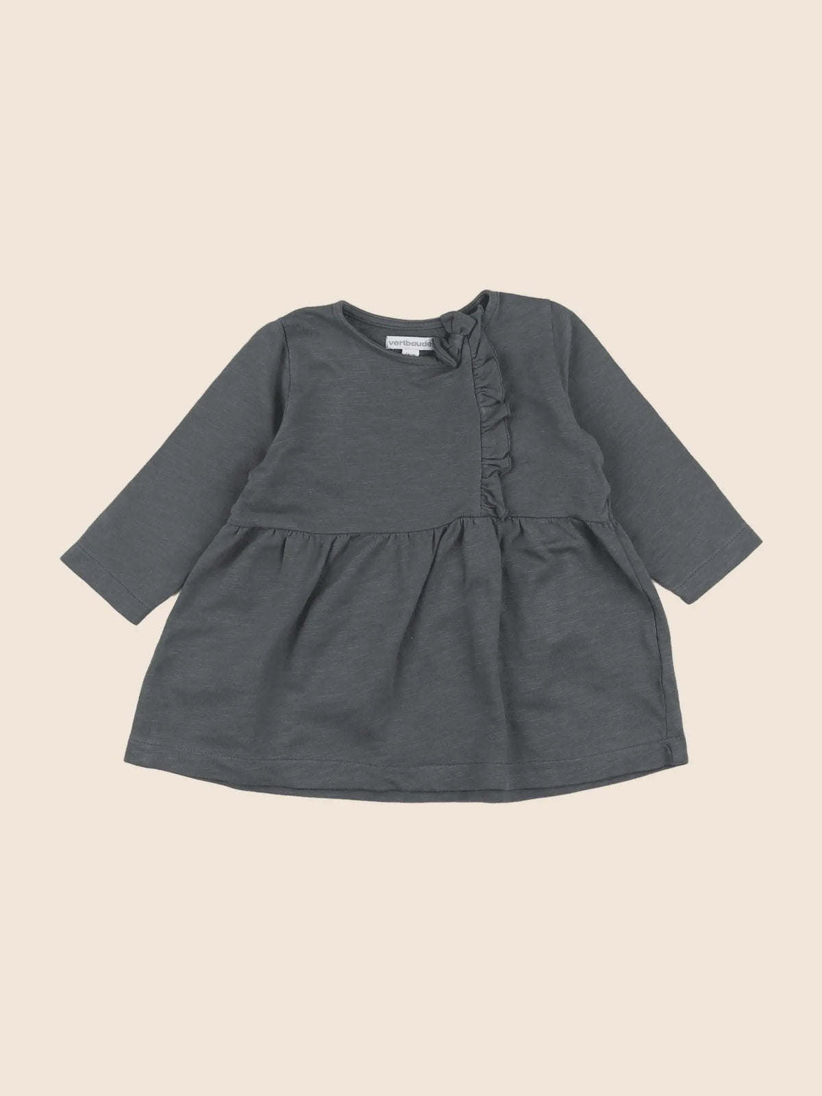 Vertbaudet - robe vert - 12 mois