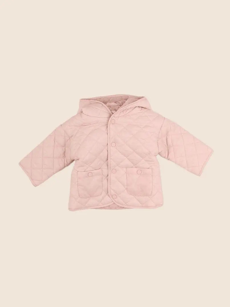Vertbaudet - doudoune rose - 6 mois
