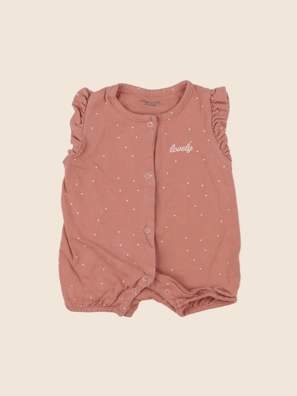 Vertbaudet - combinaison rose - 3 mois