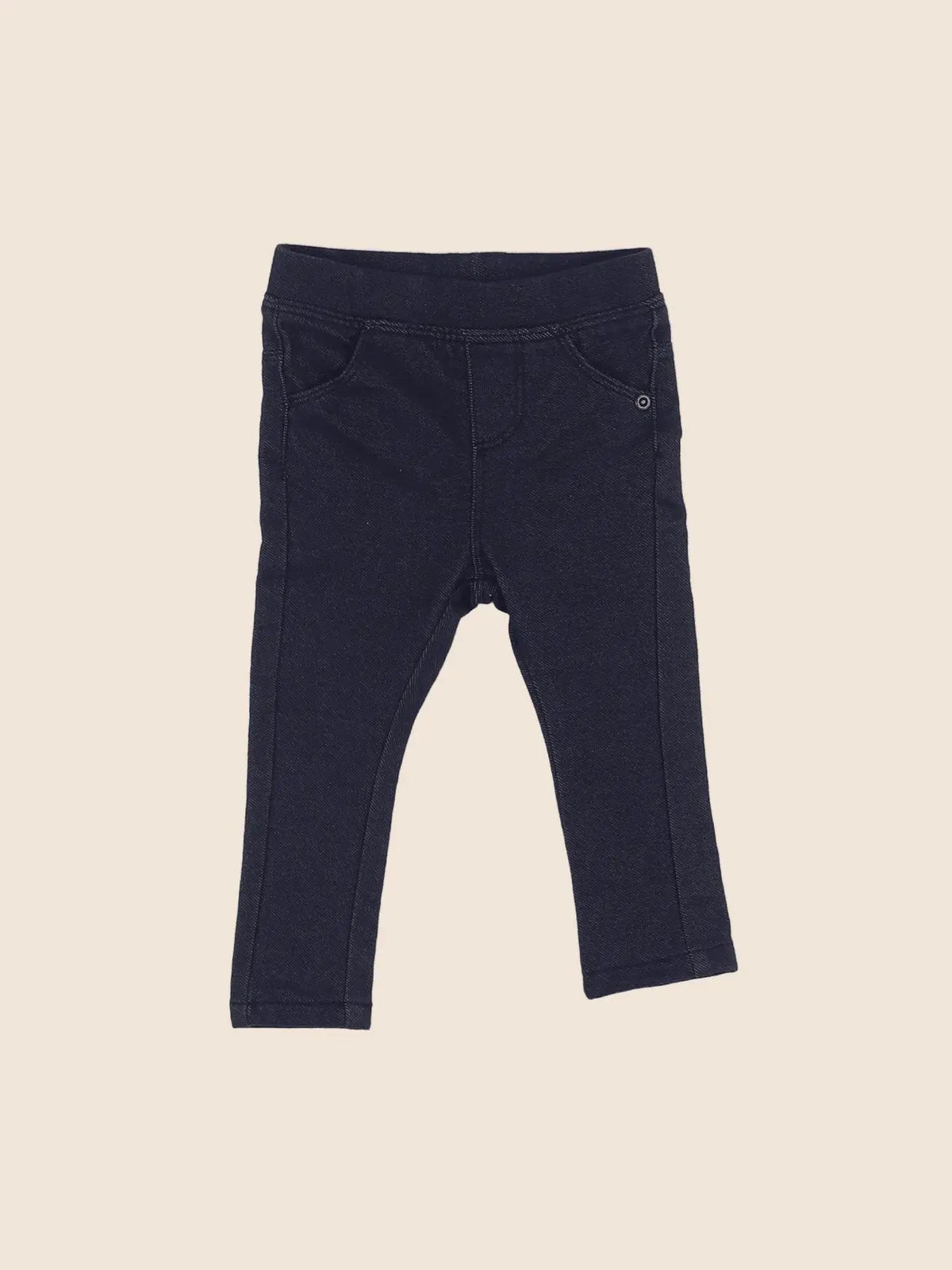 Vertbaudet - jegging bleu - 9 mois
