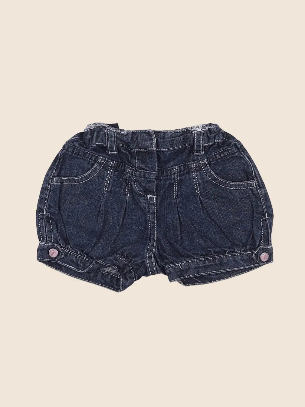 Vertbaudet - short bleu - 12 mois