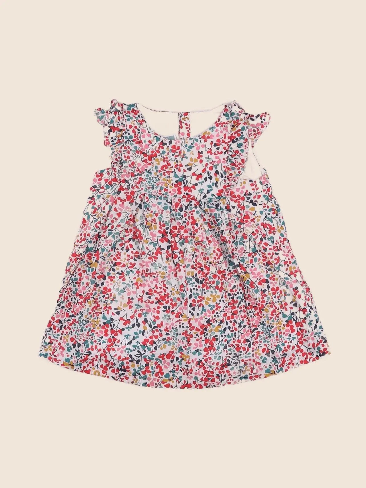 Jacadi - robe liberty multicolore - 6 mois