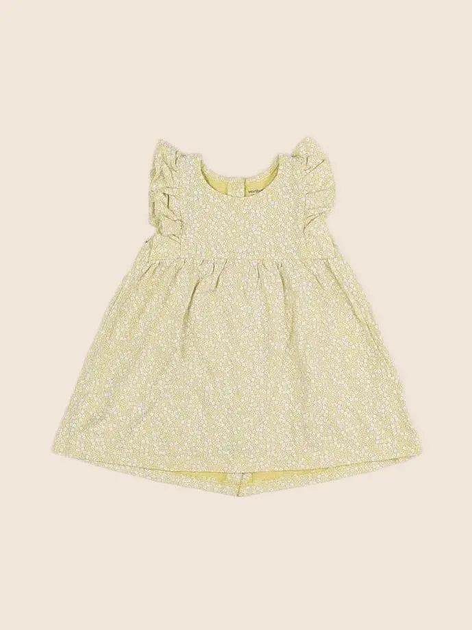 Vertbaudet - robe jaune - 12 mois