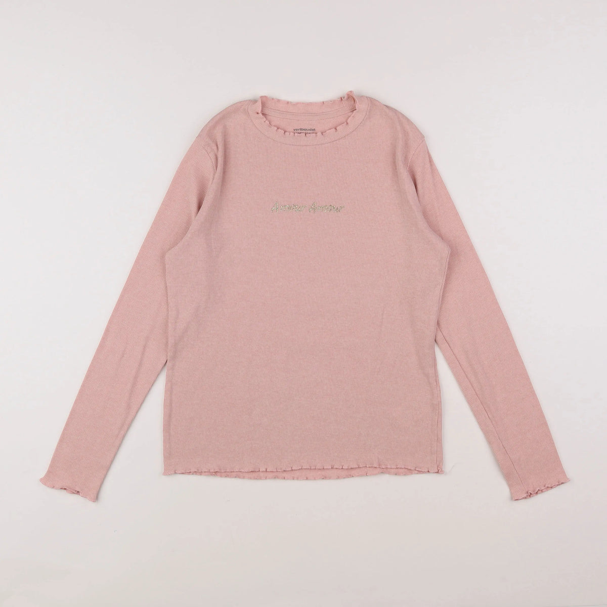 Vertbaudet - tee-shirt rose - 12 ans