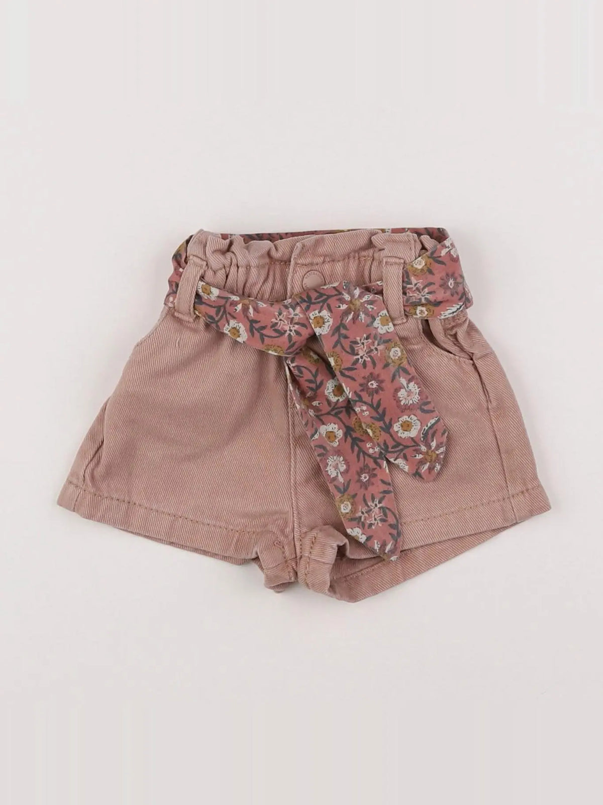 Vertbaudet - short rose - 6 mois