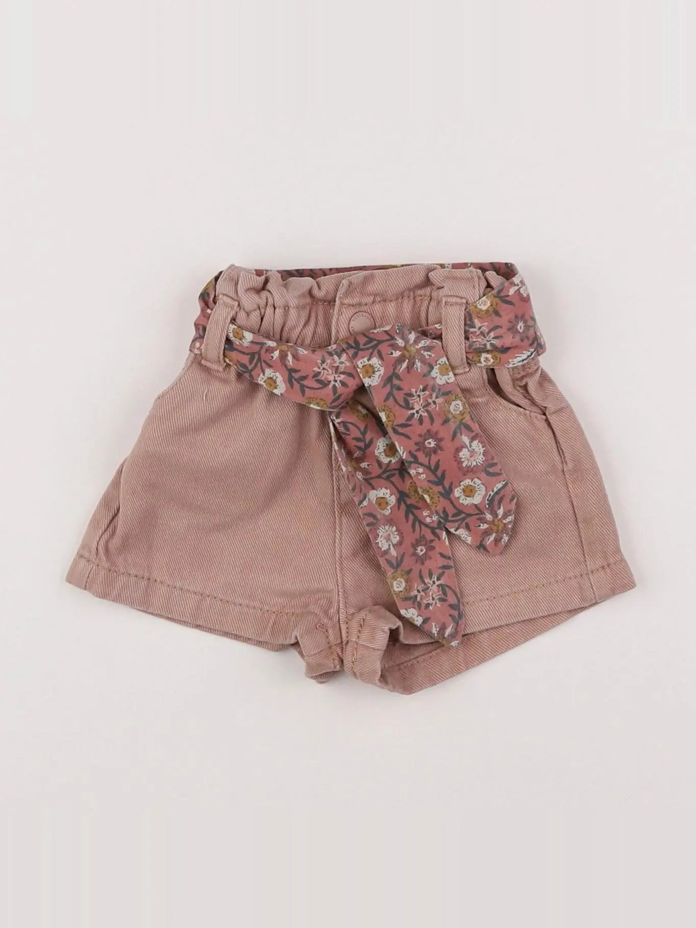Vertbaudet - short rose - 6 mois