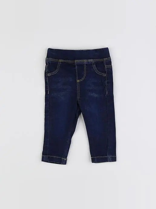 Vertbaudet - jegging bleu - 3 mois