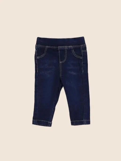 Vertbaudet - jegging bleu - 3 mois