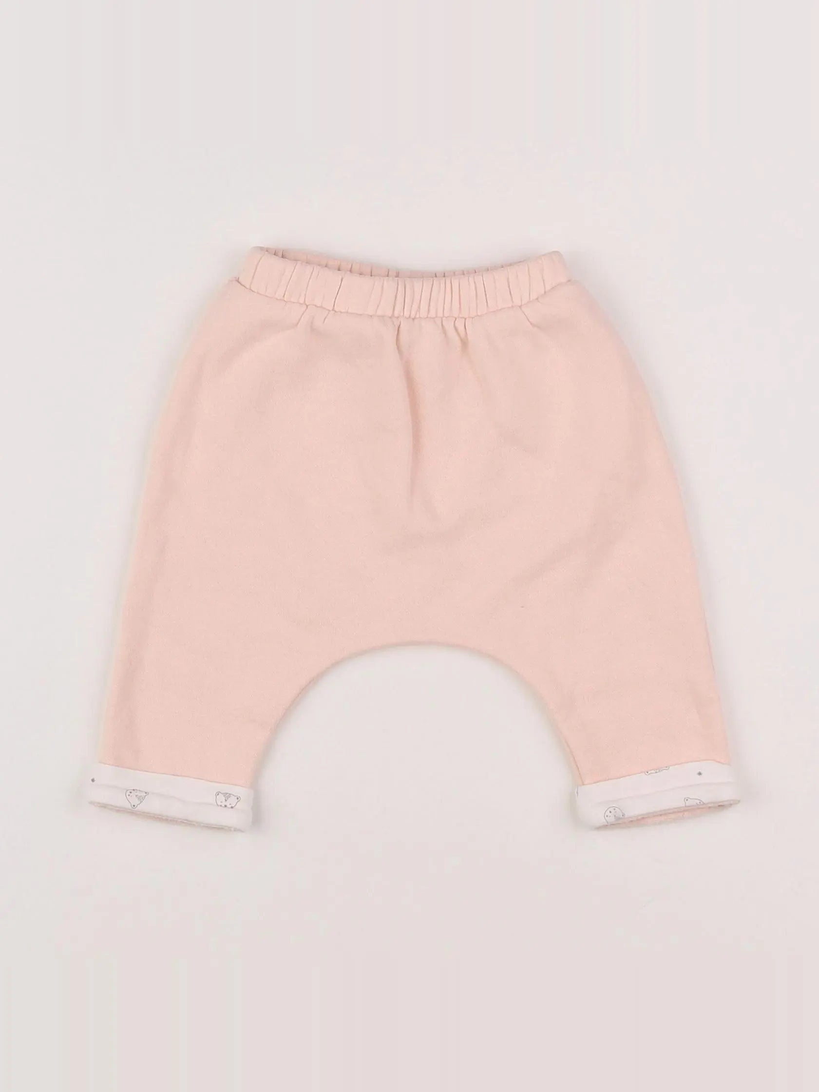 Vertbaudet - jogging rose - 3 mois