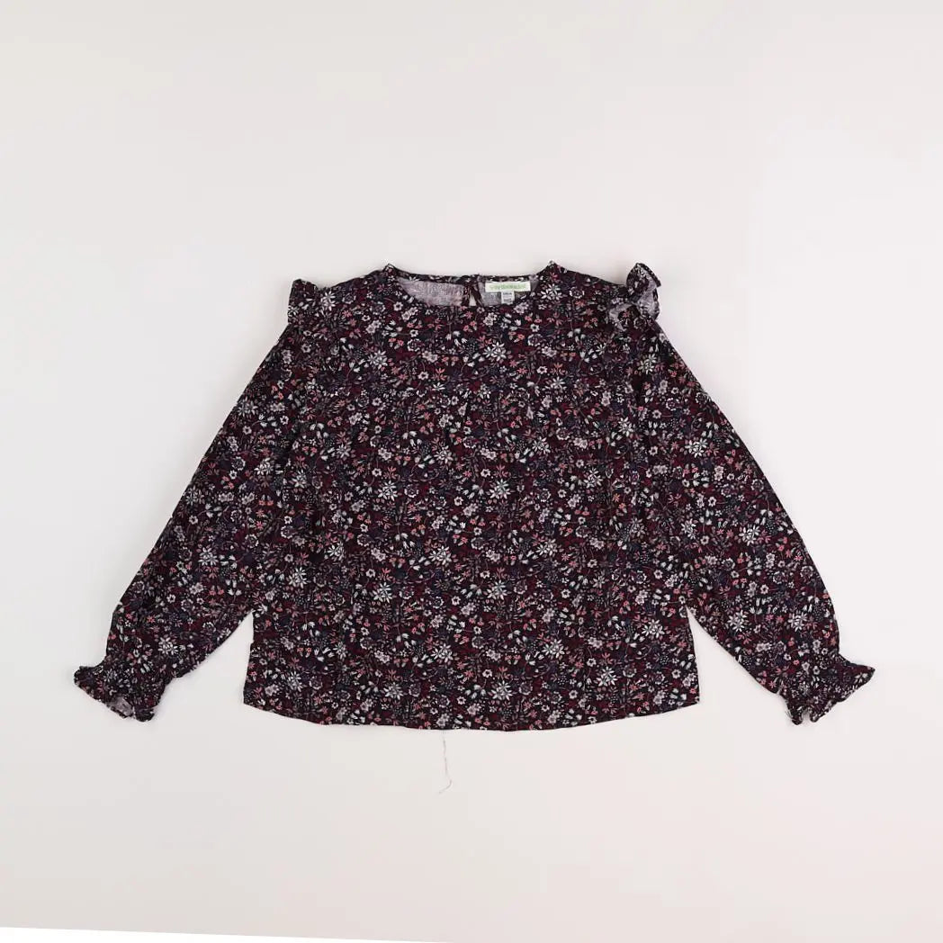 Vertbaudet - blouse bleu - 8 ans