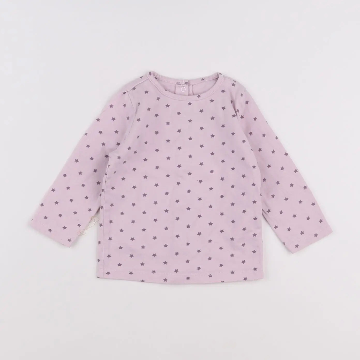 Vertbaudet - tee-shirt violet - 9 mois