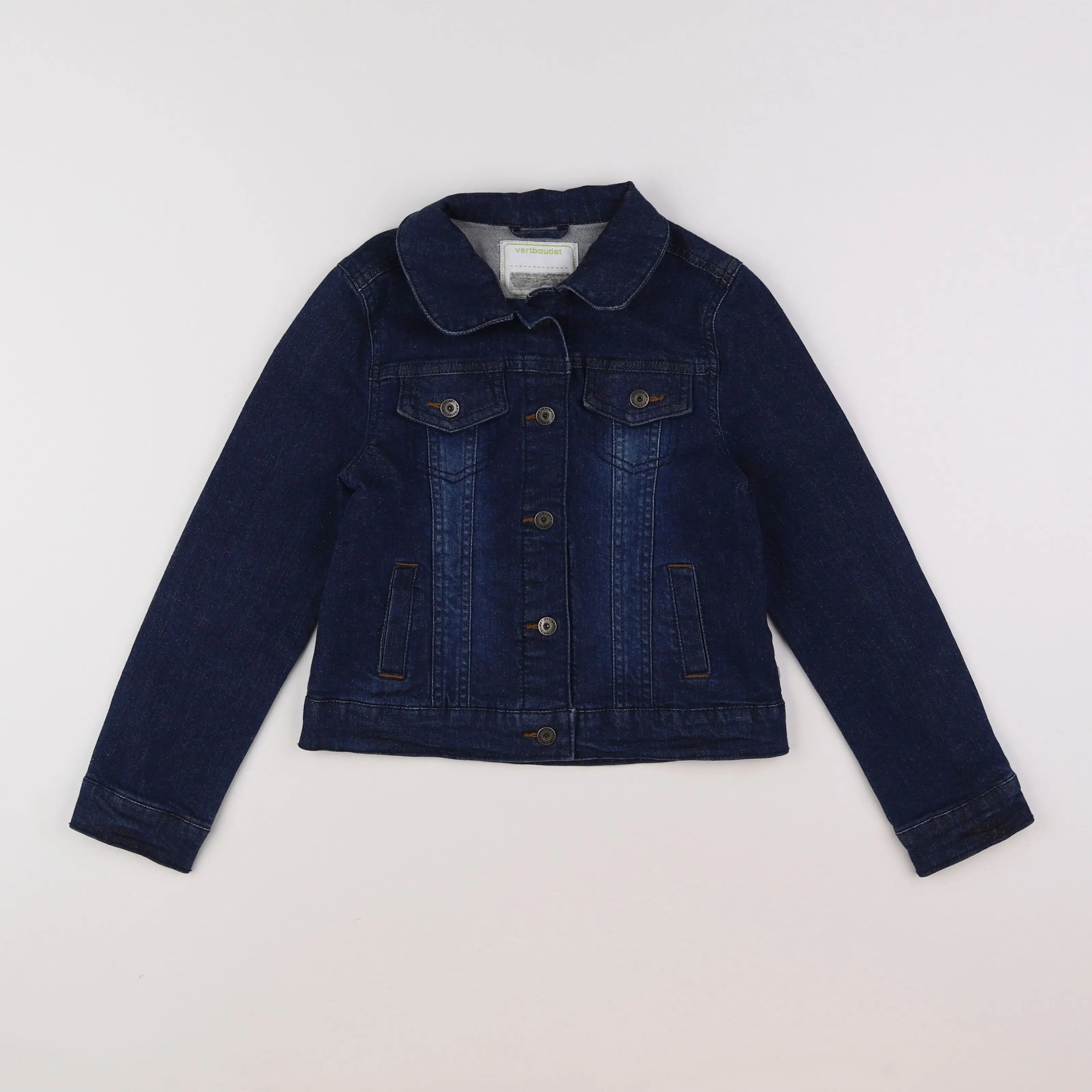 Vertbaudet - veste bleu - 8 ans
