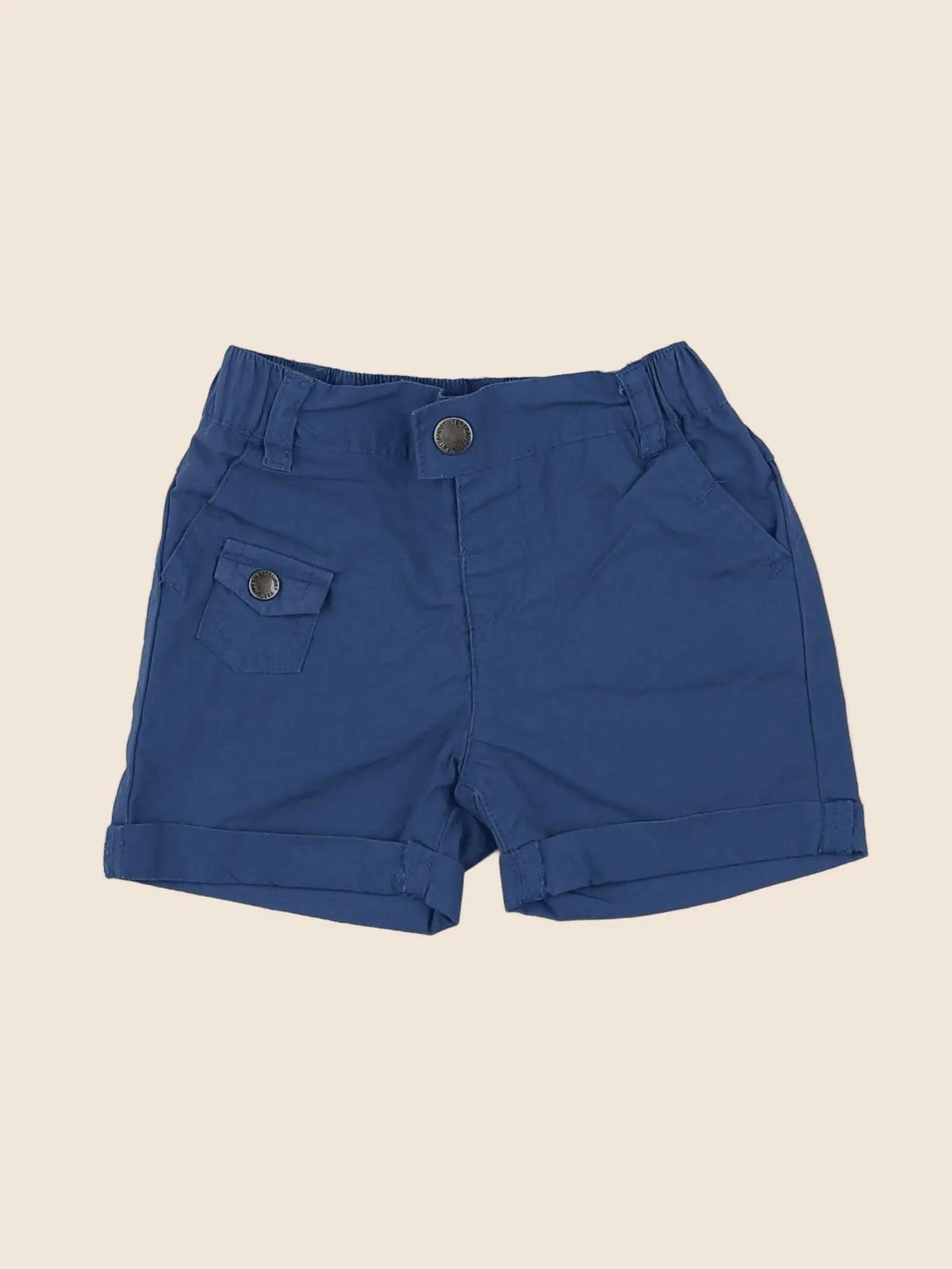 Vertbaudet - short bleu - 12 mois