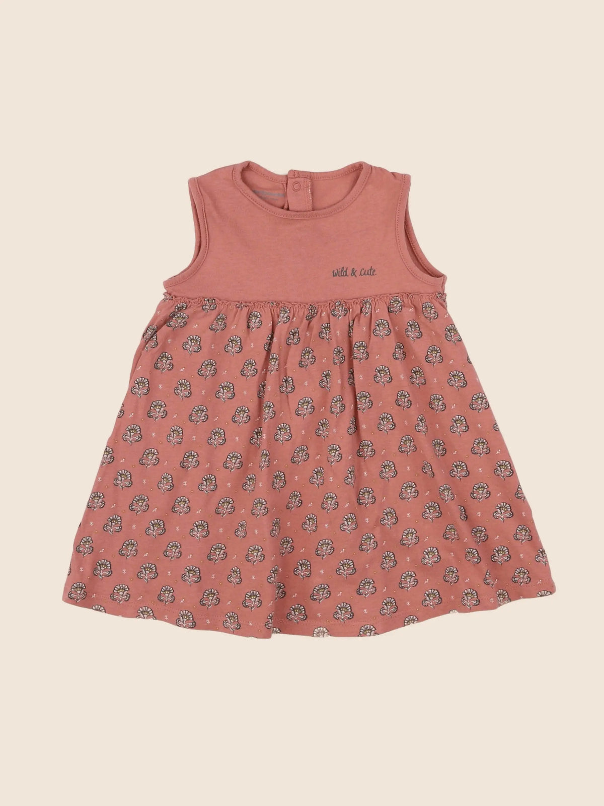 Vertbaudet - robe rose - 12 mois