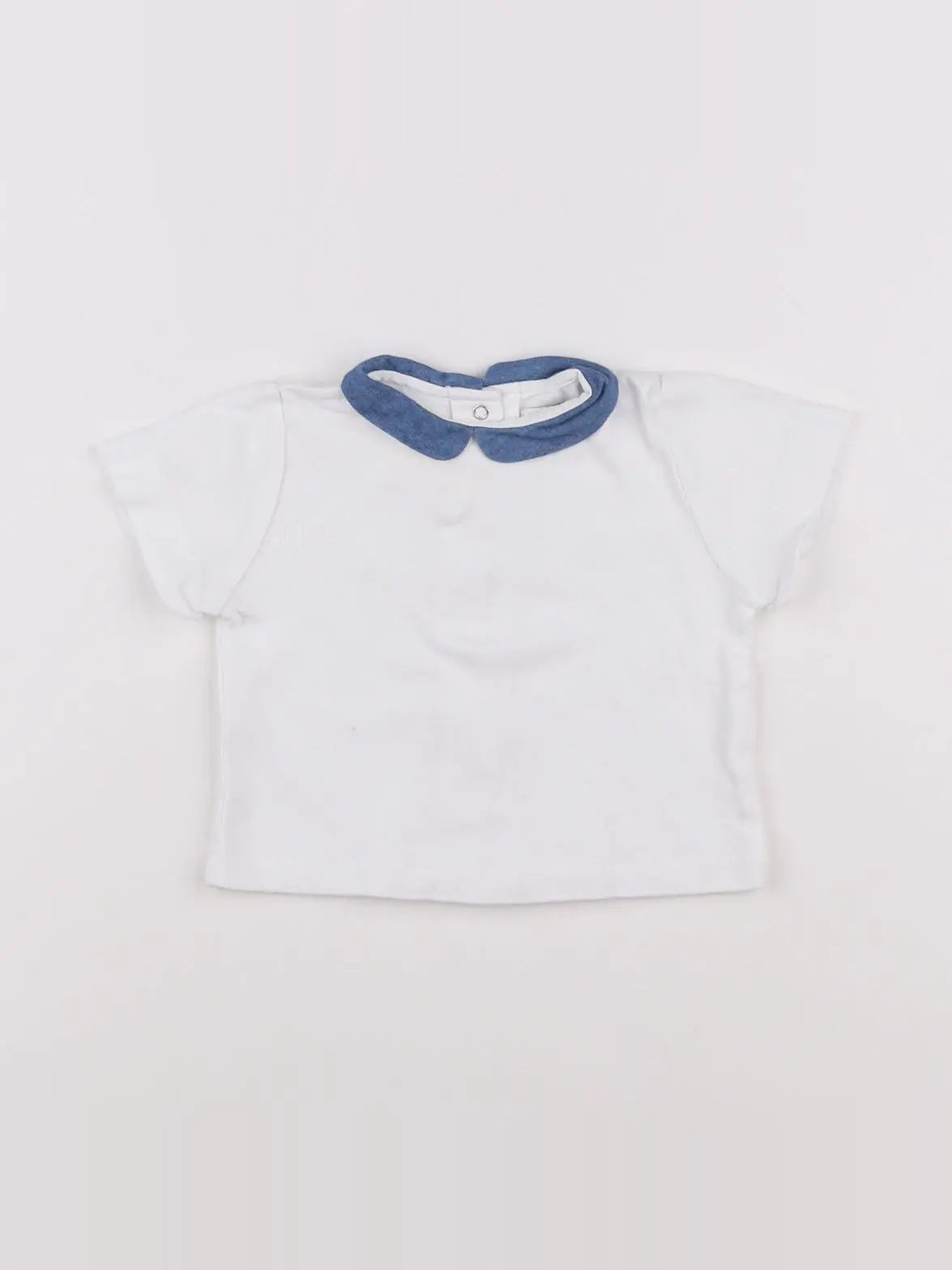 Cyrillus - tee-shirt blanc - 6 mois