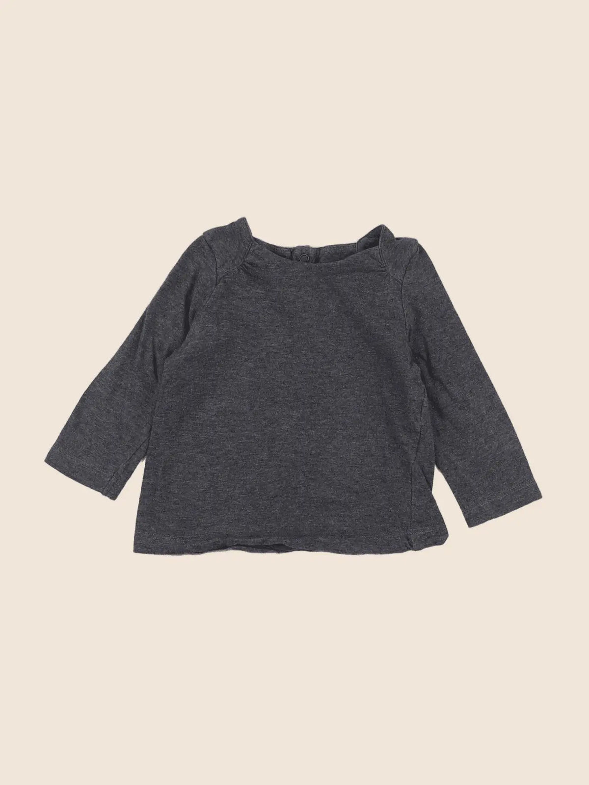 Natalys - tee-shirt gris - 12 mois
