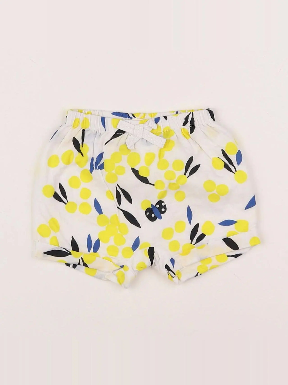 Catimini - bloomer blanc, jaune - 3 mois