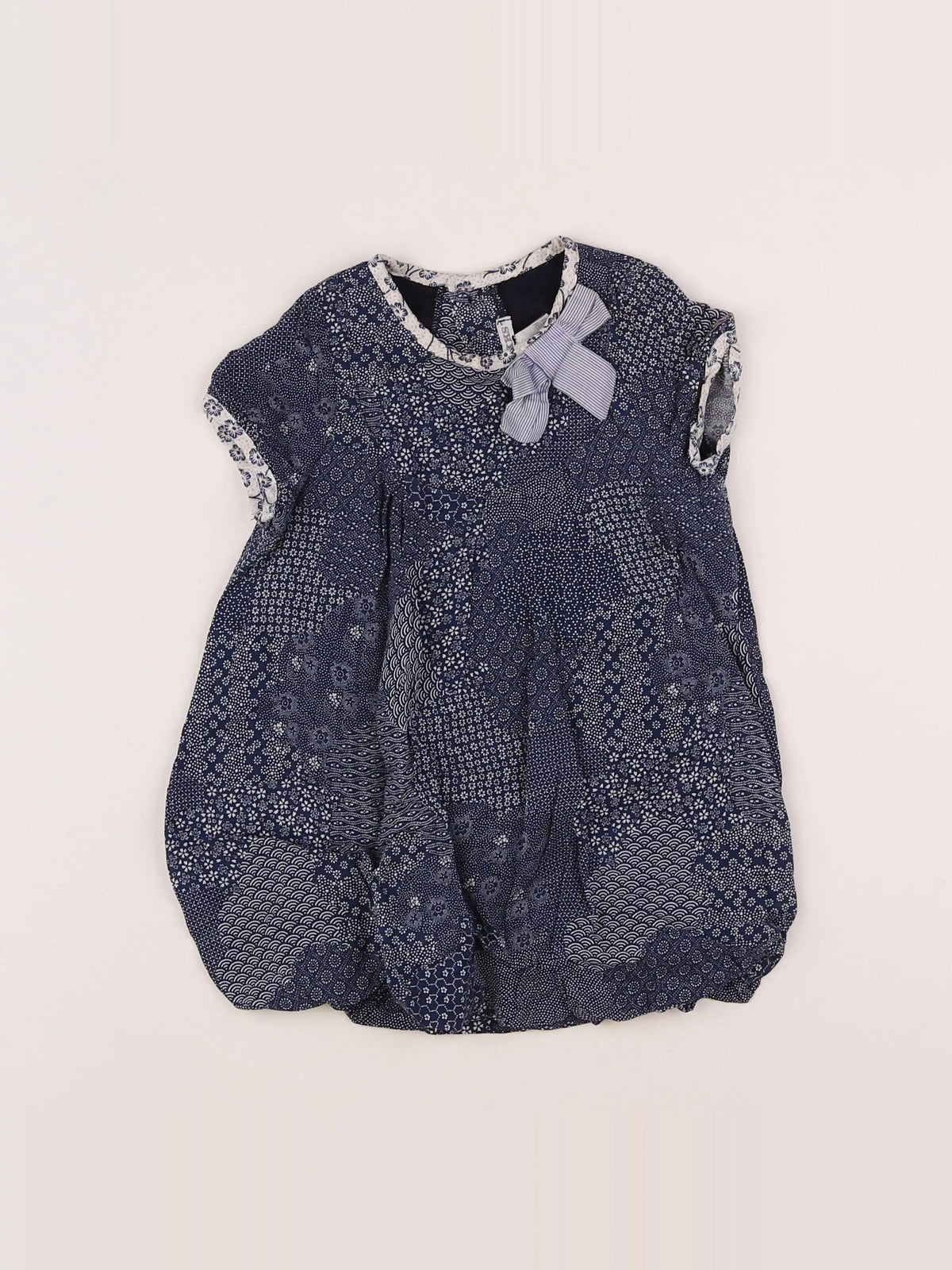 IKKS - robe bleu - 18 mois