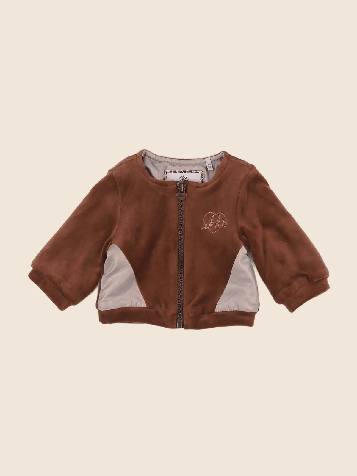 IKKS - veste marron - 3 mois