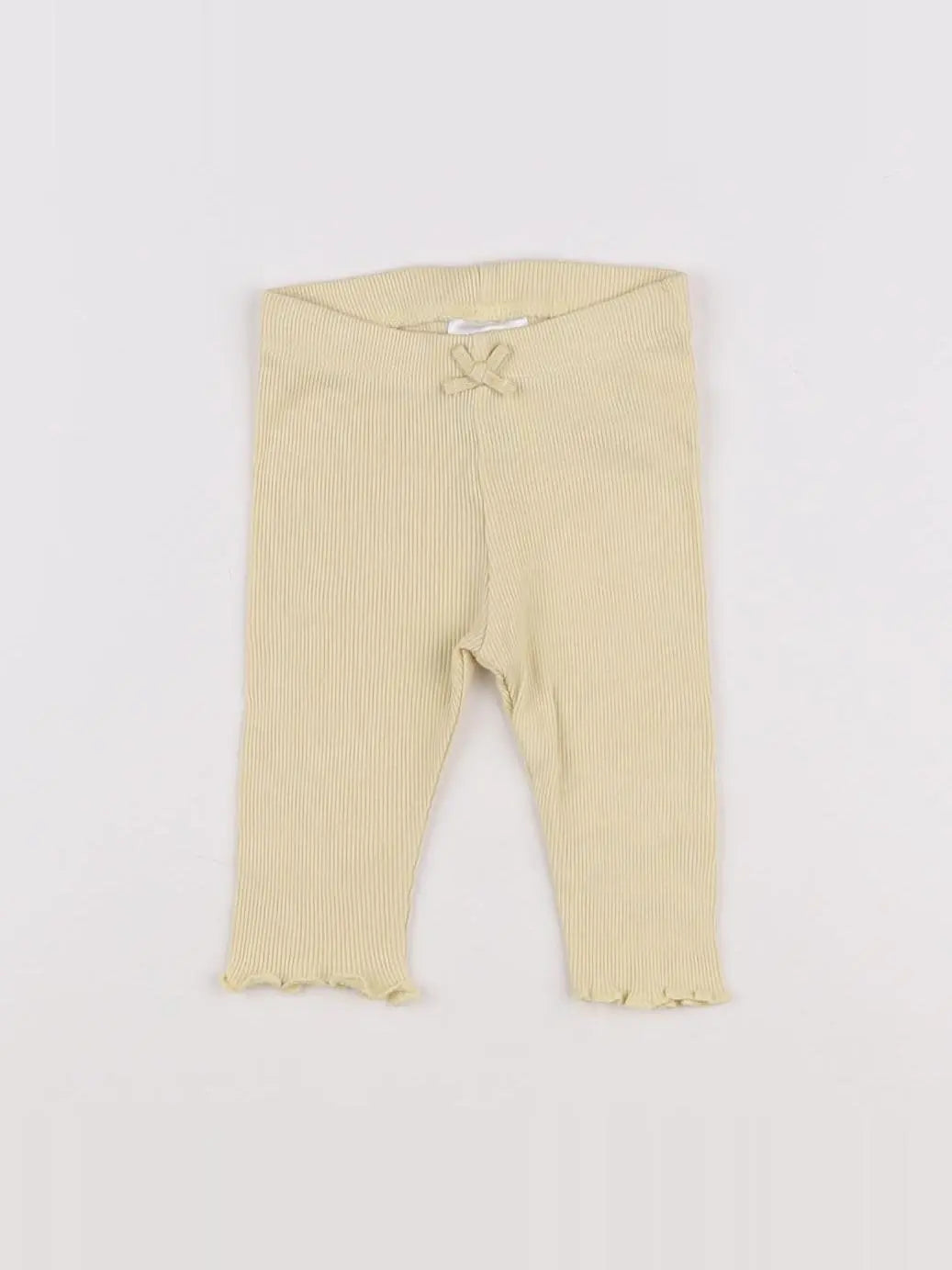 H&M - legging jaune - 3 mois