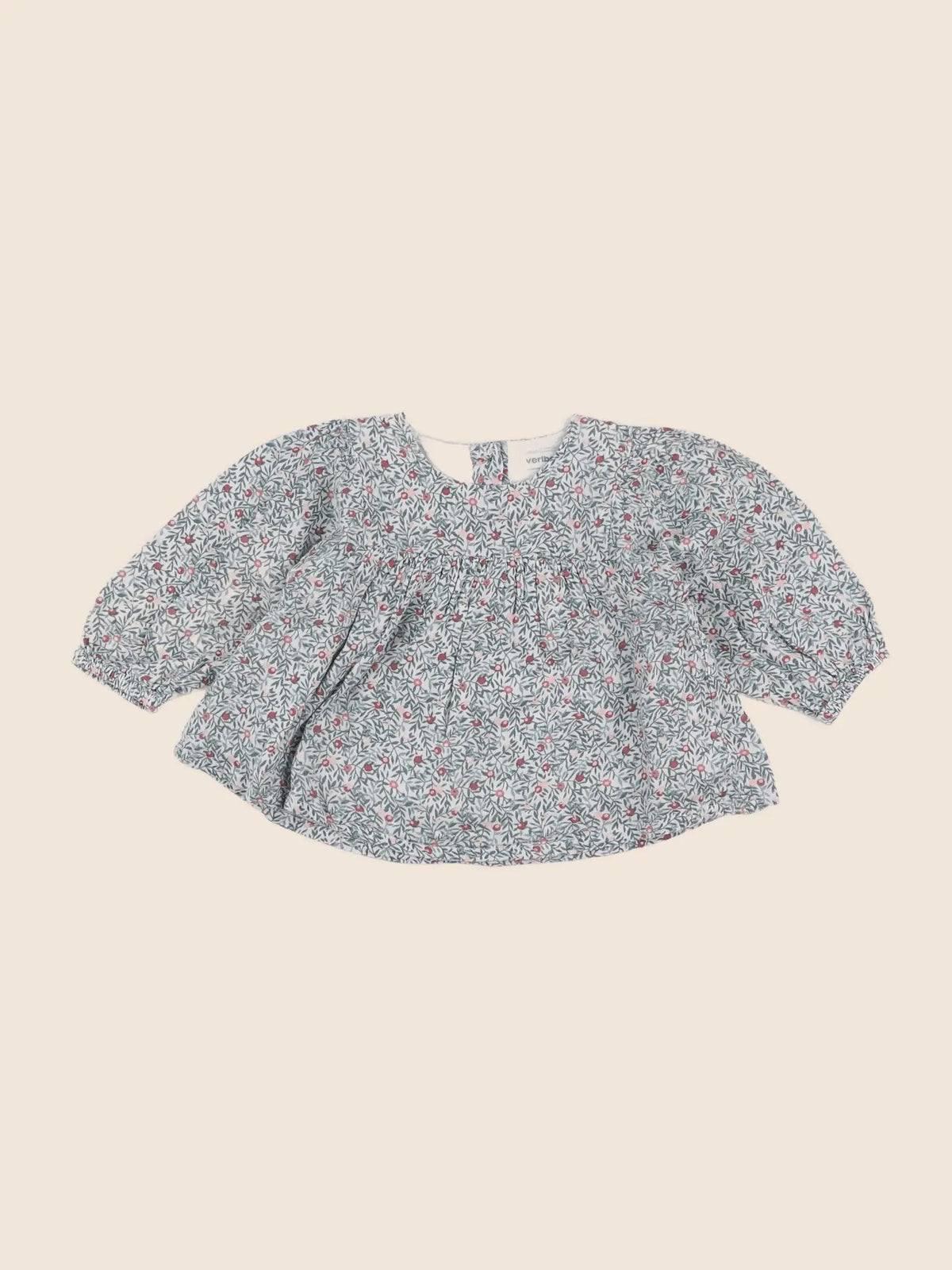Vertbaudet - blouse vert - 12 mois