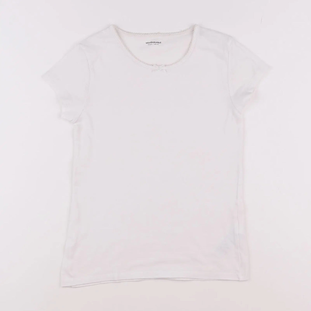 Vertbaudet - maillot de corps blanc - 10 ans