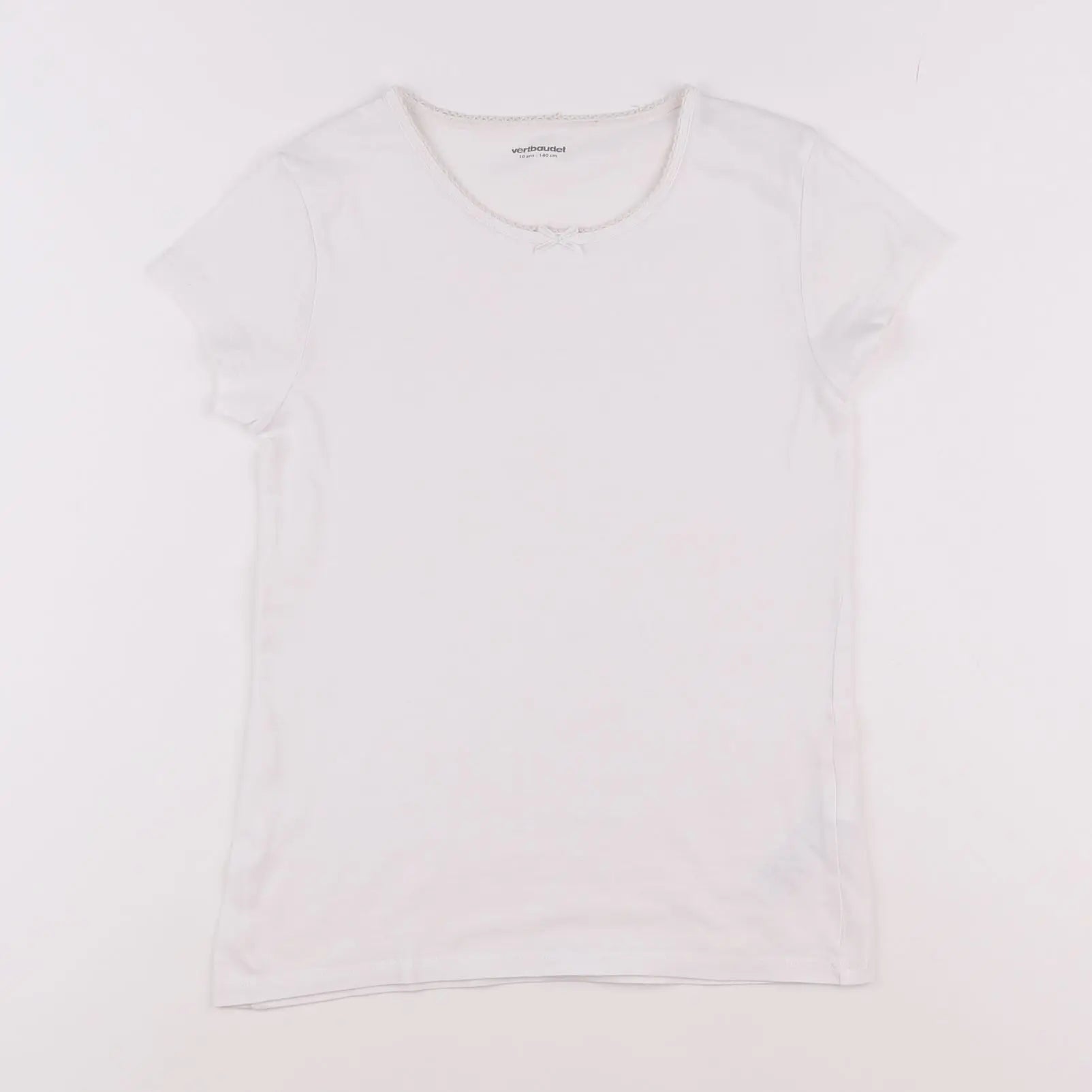 Vertbaudet - maillot de corps blanc - 10 ans