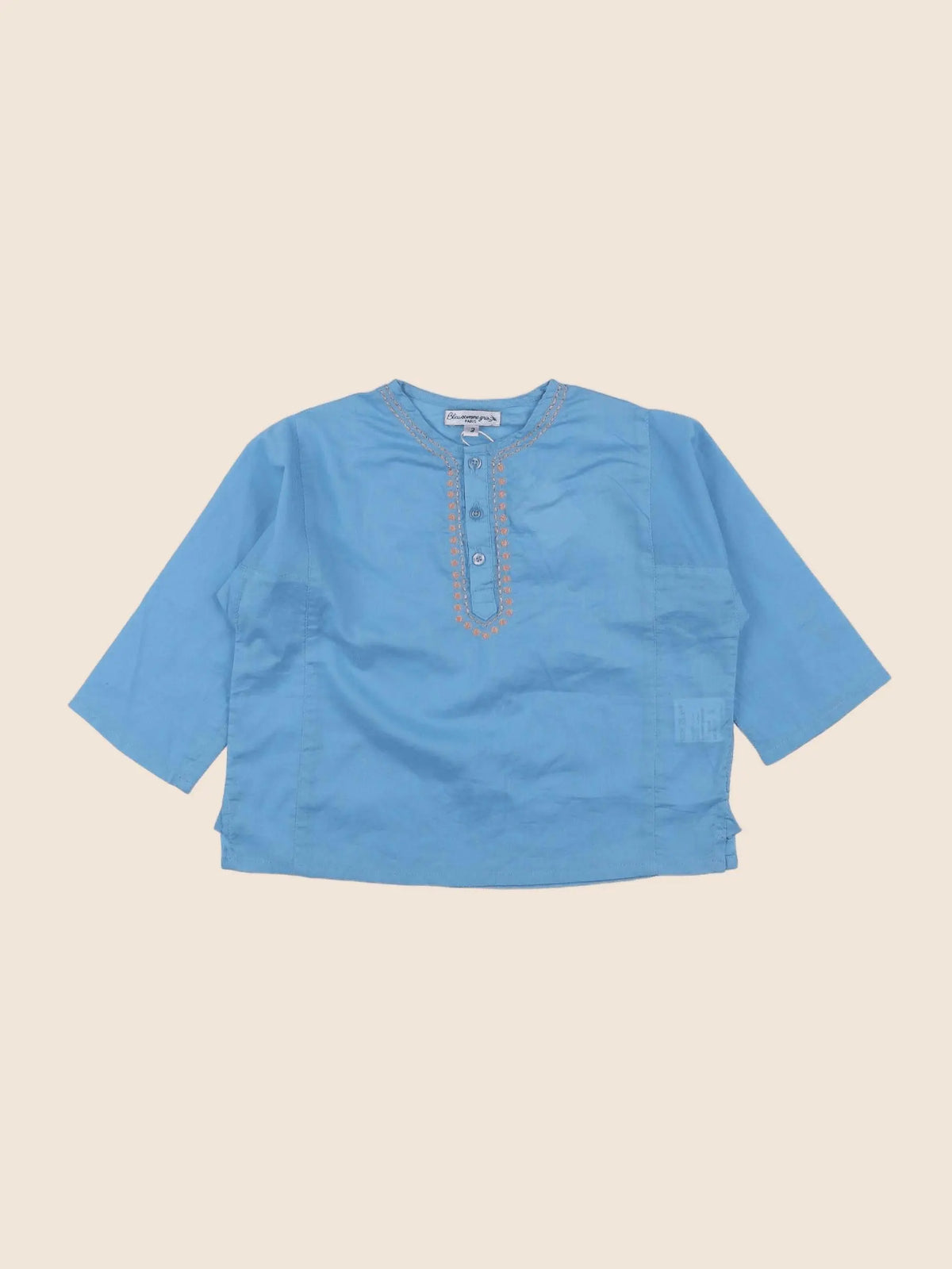 Bleu Comme Gris - blouse bleu - 2 ans