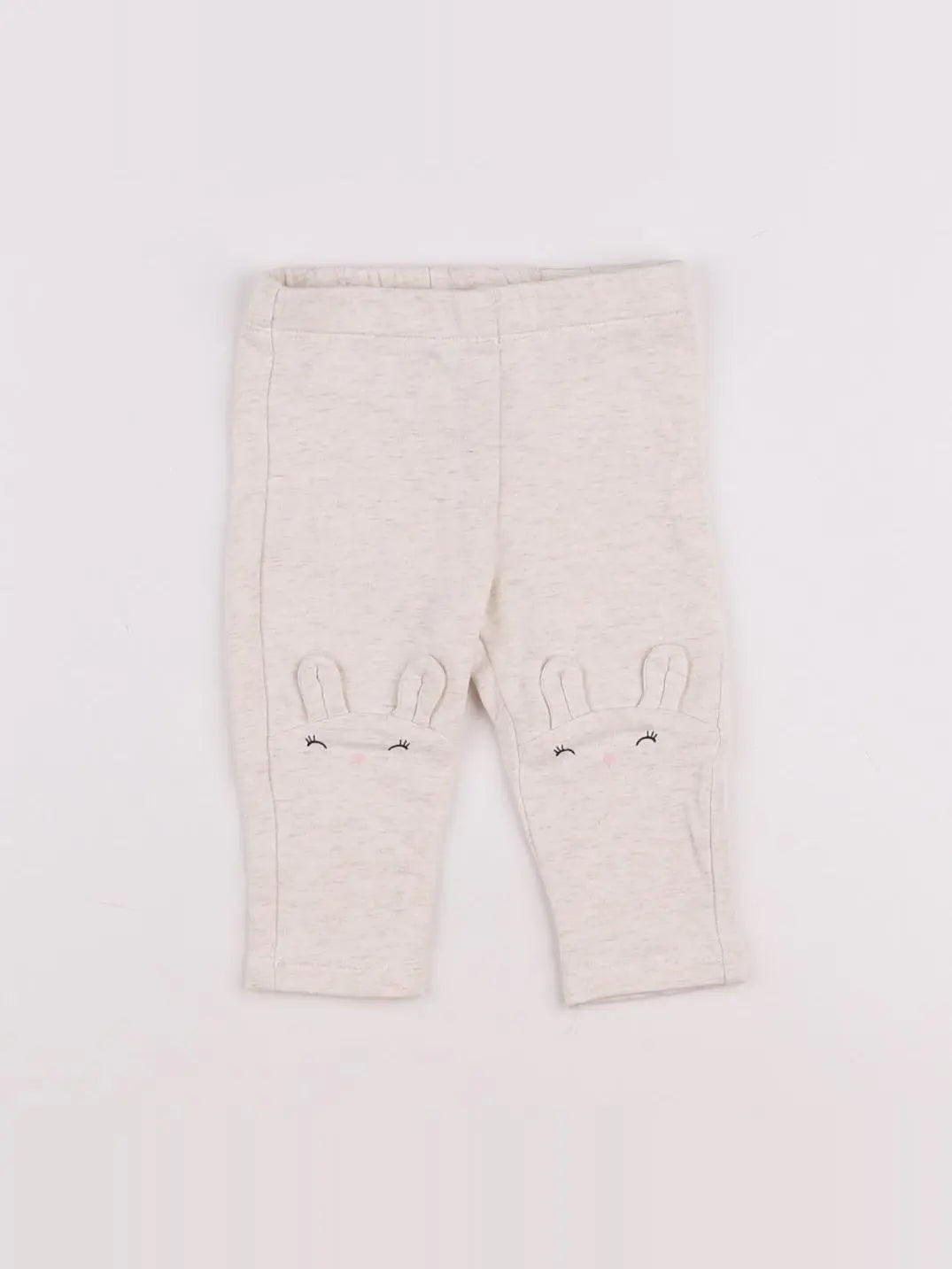 H&M - legging beige - 3/6 mois